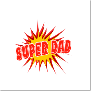 Superdad Cool Fathers Day Design Posters and Art